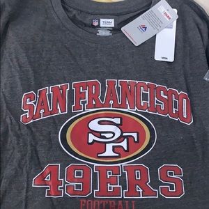 NWT SF 49ers long sleeve tee